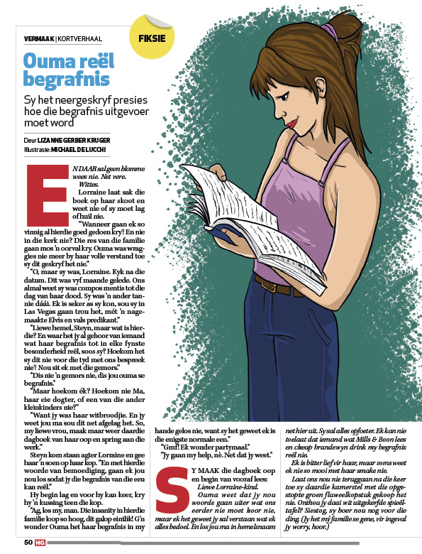 Ouma reël begrafnis